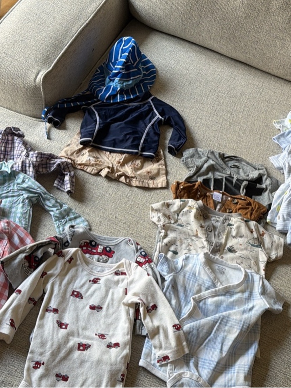Carter's/Gap/ Lou Lou/ Ralph Lauren summer Baby Boy Clothing Lot